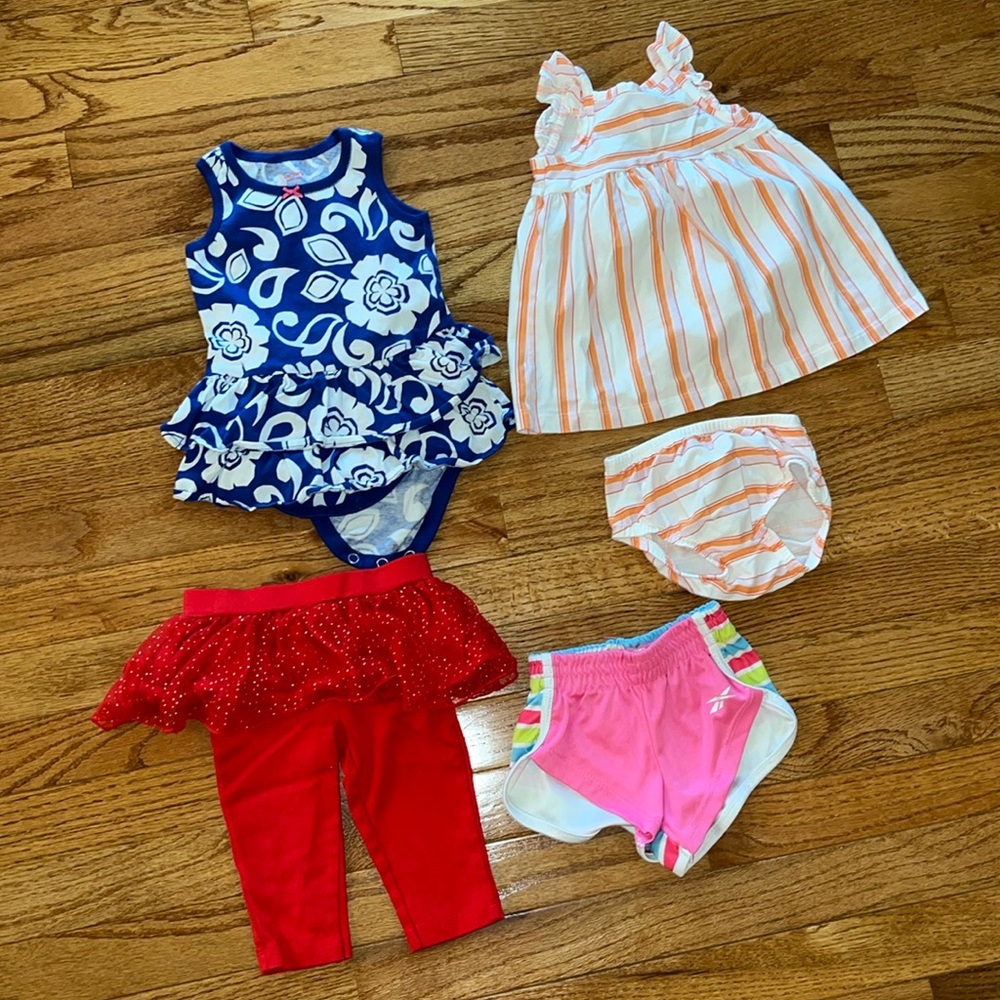 BABY GIRL CLOTHES ALL SIZE 6 MONTHS